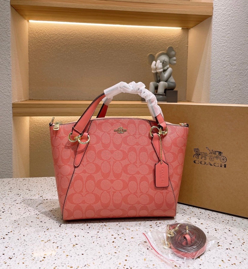 Coach leather woman handbag